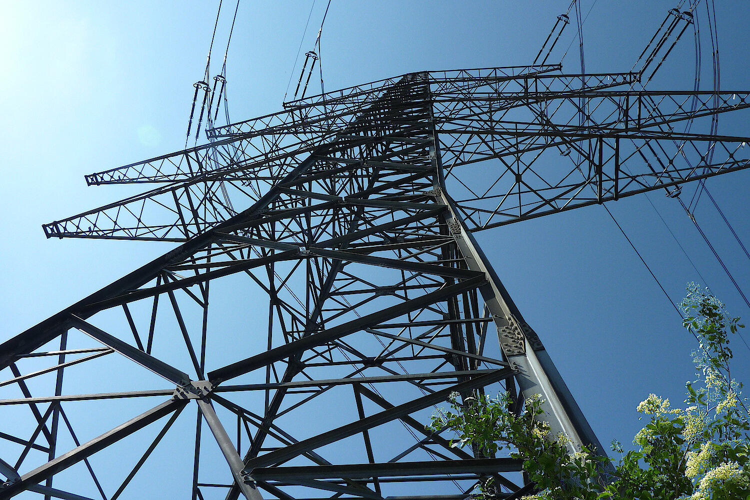 Photo of high voltage pylon
